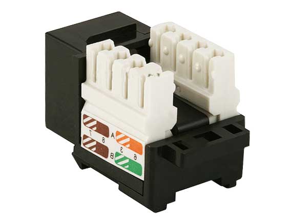 Connettore Rj45 Cat5e Cctv4Less Jack Keystone RJ45 Cat5e - Blu, Per Rete Cablaggio, 30 Pezzi Punch Down 110 - Foto 10