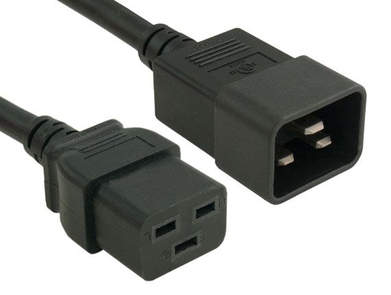6-15P to C19 Power Cable 14AWG SJT 250V 15A