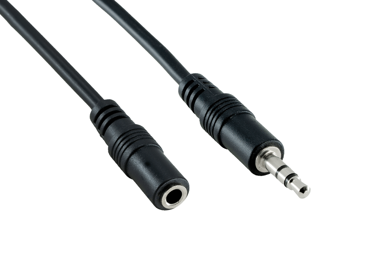 Jansicotek Headphone Extension Cable, 3.5mm Stereo Audio Cable Male To Female AUX Cord Adapter Compatible IPhone IPad IPod Speaker Smartphone Tablets & More -Black(10FT, 3meters - View #4