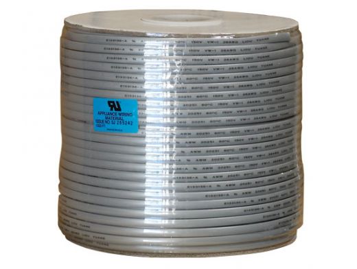 1000ft 26 AWG 6-Conductor Silver Satin Modular Cable Reel