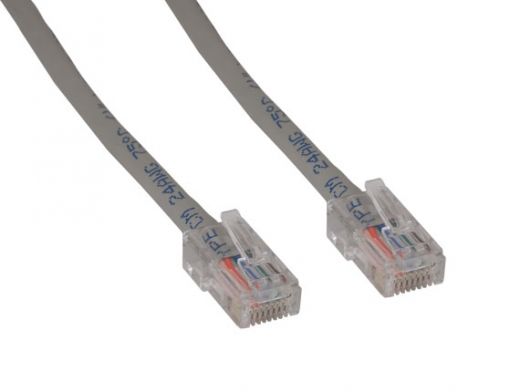 50ft Cat6 550 MHz UTP Assembled Ethernet Network Patch Cable, Gray