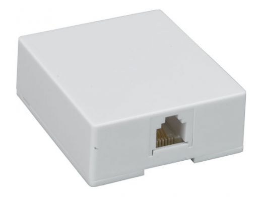 1-port 6P4C Surface Mount Box