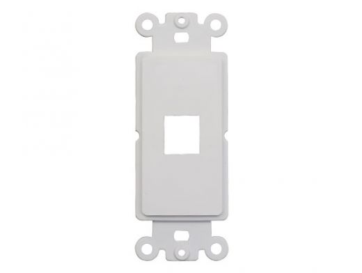 1-port Decorator Style Wall Plate