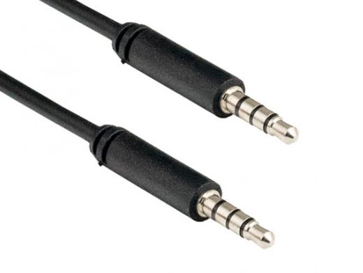 6ft 3.5mm TRRS Male to Male Audio & Microphone Cable