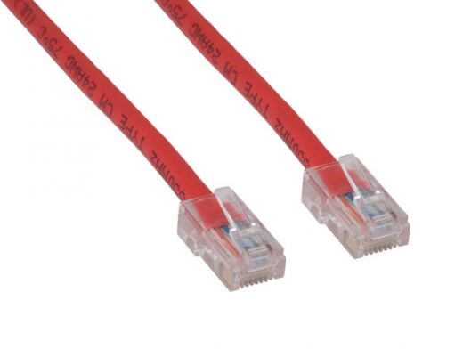 10ft Cat5e 350 MHz UTP Assembled Ethernet Network Patch Cable, Red