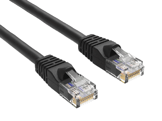 75ft Cat6 550 MHz UTP Snagless Patch Cable, Black