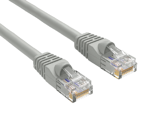 1ft Cat6 UTP Snagless Ethernet Network Patch Cable Gray