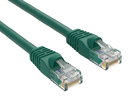 5ft Cat6 550 MHz UTP Snagless Patch Cable, Green