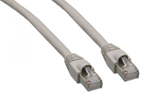 Cat6 550 MHz Snagless Shielded Patch Cable, Gray