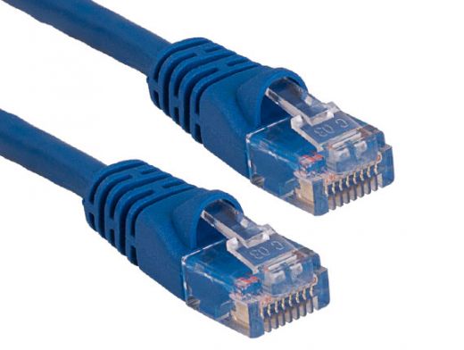 75ft Cat5e 350 MHz UTP Snagless Patch Cable, Blue