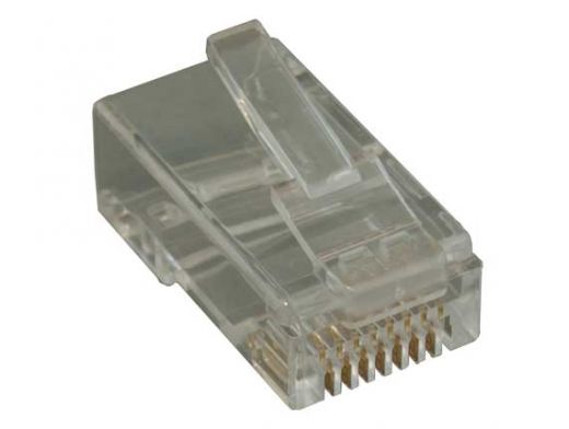 Cat6A Modular Plug for Round Stranded Cable