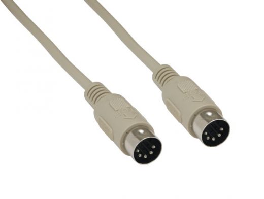 10ft DIN5 M/M AT Keyboard Cable