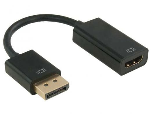 6.5 inches Displayport Male to HDMI Female Adapter Cable