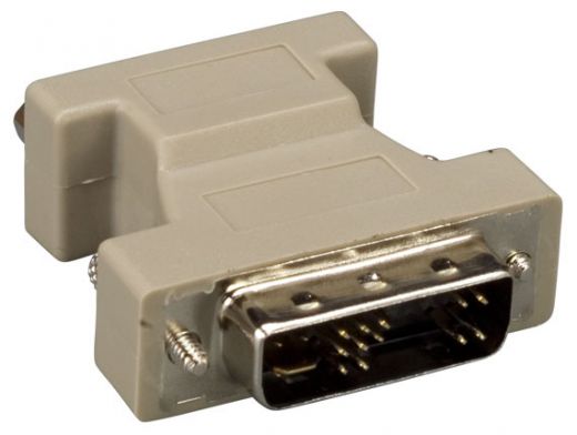 DVI-A Male to HD15 VGA Female Video Adapter