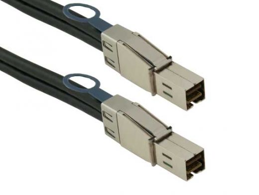 2M 28AWG External HD Mini SAS Cable (SFF-8644 to SFF-8644)