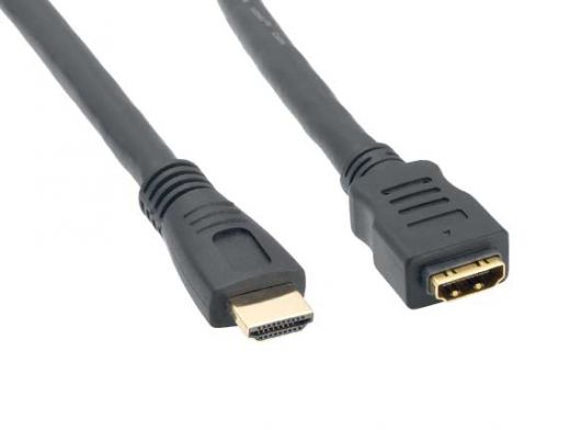 CL2 Rated HDMI M/F Extension Cable with Ethernet 24AWG