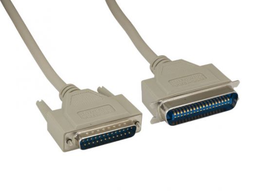 IEEE-1284 DB25M to CN36M Parallel Printer Cable