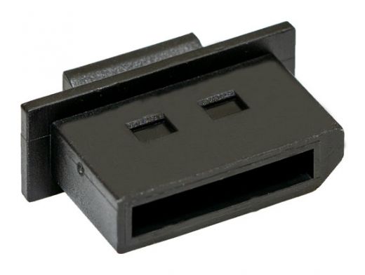 DisplayPort Dust Cover, Black Color, 50pcs/Bag