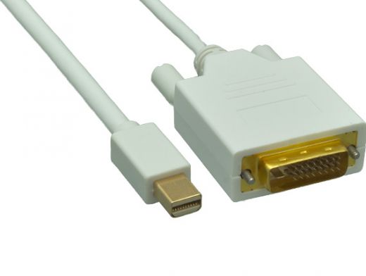 Mini DisplayPort to DVI Cable 32AWG