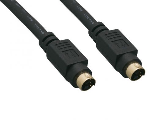 6ft S-Video Mini-DIN4 M/M Cable