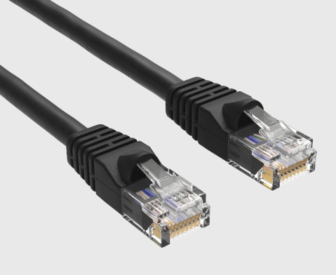 12ft Cat6 550 MHz UTP Snagless Ethernet Network Patch Cable, Black
