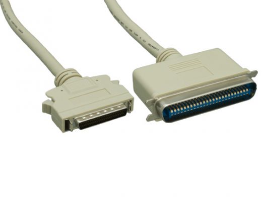 SCSI-2 HPDB50 Male to SCSI-1 CN50 Male Cable