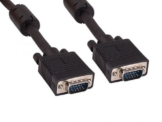 6ft SVGA HD15 M/M Monitor Cable with Ferrites