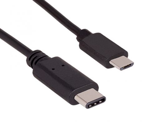 1m USB 2.0 C Male to Micro-B Male Cable 480M 3A, Black