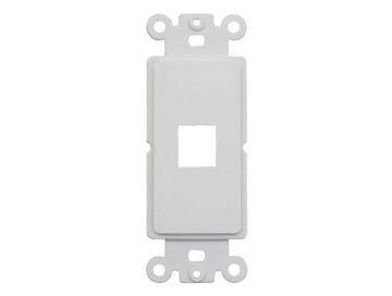 1-port Decorator Style Wall Plate