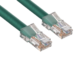 50ft Cat6 550 MHz UTP Assembled Ethernet Network Patch Cable, Green