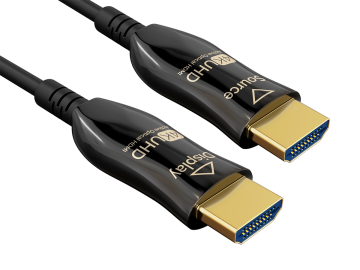 35ft High Speed HDMI Fiber Optic Cable (AOC), HDMI 2.0, CL3 Rated, 4K Support, UL, Black