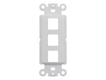 3-port Decorator Style Wall Plate