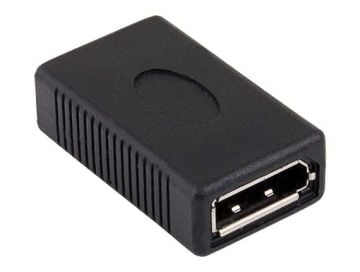DisplayPort Female to Female Coupler, Black