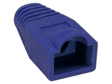 Cat6 RJ45 Purple Color Strain Relief Boot, 50pcs/Bag