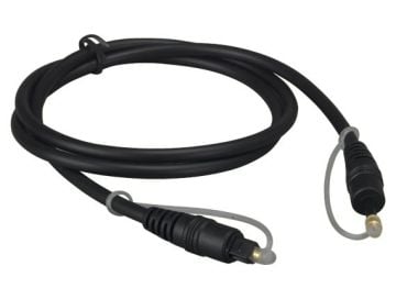 6ft Toslink Male to Mini-Toslink Male Fiber Optic Audio Cable, Molded Type