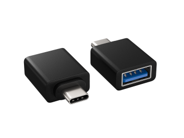 USB-C Male to USB-A Female Adapter USB 3.2 Gen2, 10Gbps, Black