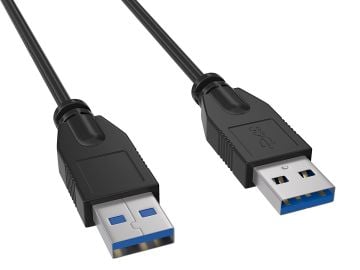 6ft SuperSpeed USB 3.0 Cable Type A to Type A Male to Male, Up to 4.8 Gbps, Black