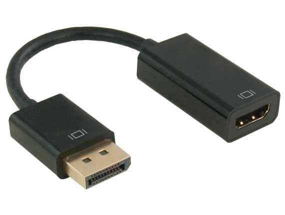 Dare afslappet St 6.5 inches Displayport Male to HDMI Female Adapter Cable