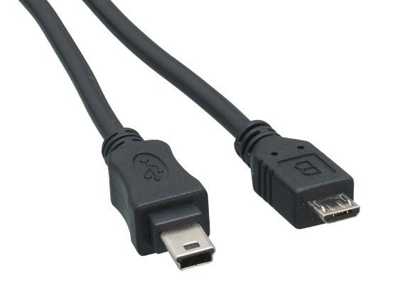 30CM USB 2.0 A Male to Type B Plug/Mini USB/Mikro USB 5 pin Male Data Charge 