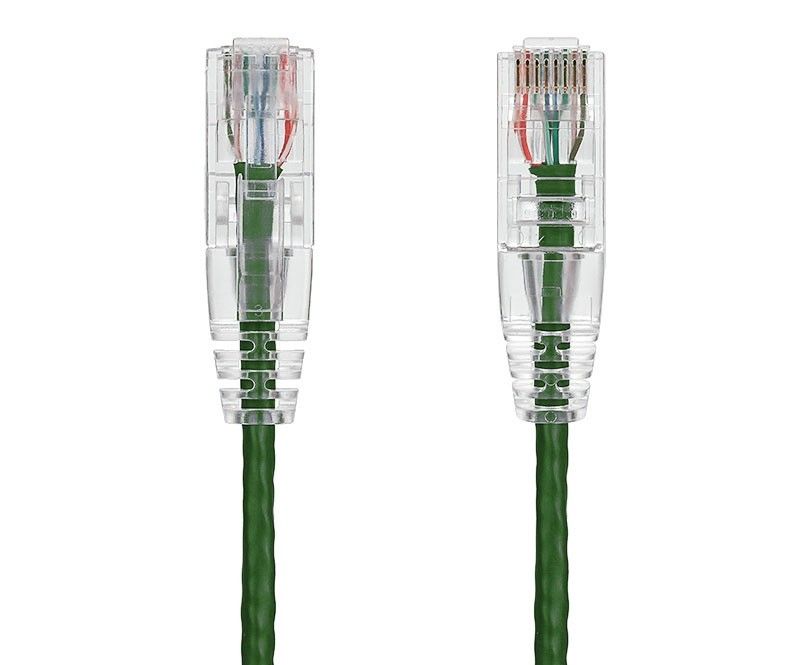 1'-25' Ultra Slim CAT 6 UTP Patch Cable 28AWG Ethernet RJ45 Network CAT6 Cord UL