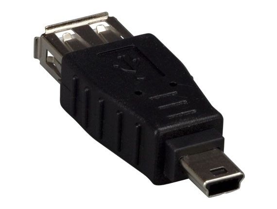 USB Type Female to Mini B 5-pin