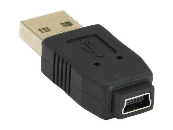Duidelijk maken serveerster Bourgeon USB Type A Male to Mini B 5-pin Female Adapter - Cable Leader
