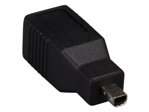 USB B to Mini 4-pin Adapter