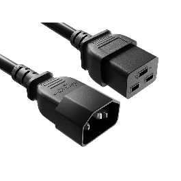 Cordon d'alimentation IEC C19 à C20 3M 13AWG 250V câble