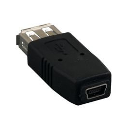 USB 2.0 Mini B 5 Pin Male To Type B Female Adapter Converter For PC Or Mac