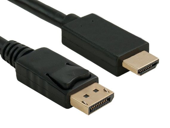 hjælpemotor Installation petulance 10ft Gold Plated Premium DisplayPort 1.2 to 4K HDMI Male to Male Cable