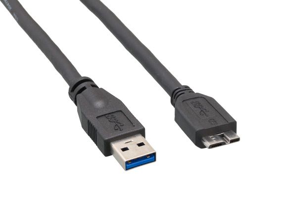 Overname Transformator sterk 3ft SuperSpeed USB 3.0 A Male to Micro B Male Cable | micro usb 3.0