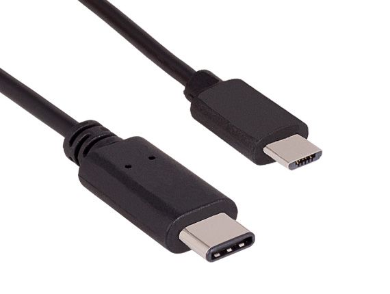 1m 2.0 C Male to Micro-B Male Cable 480M 3A, Black | usb cable