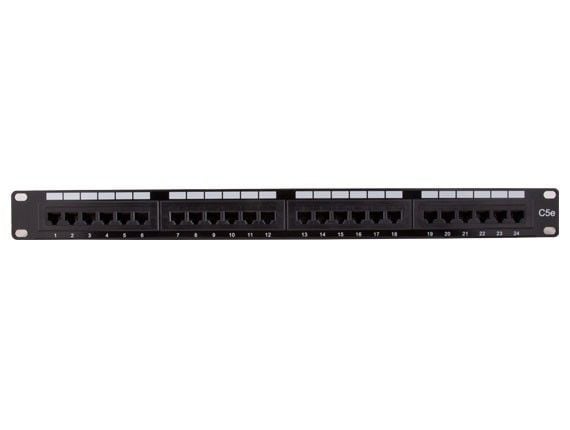 24-port Cat5e 110 Type Patch Panel (568 A/B Compatible)