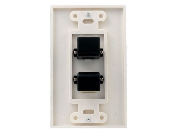 2-port HDMI Wall Plate